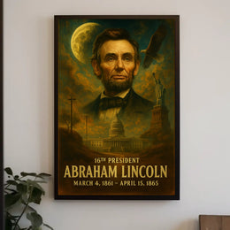 Abraham Lincoln 16Th President Poster