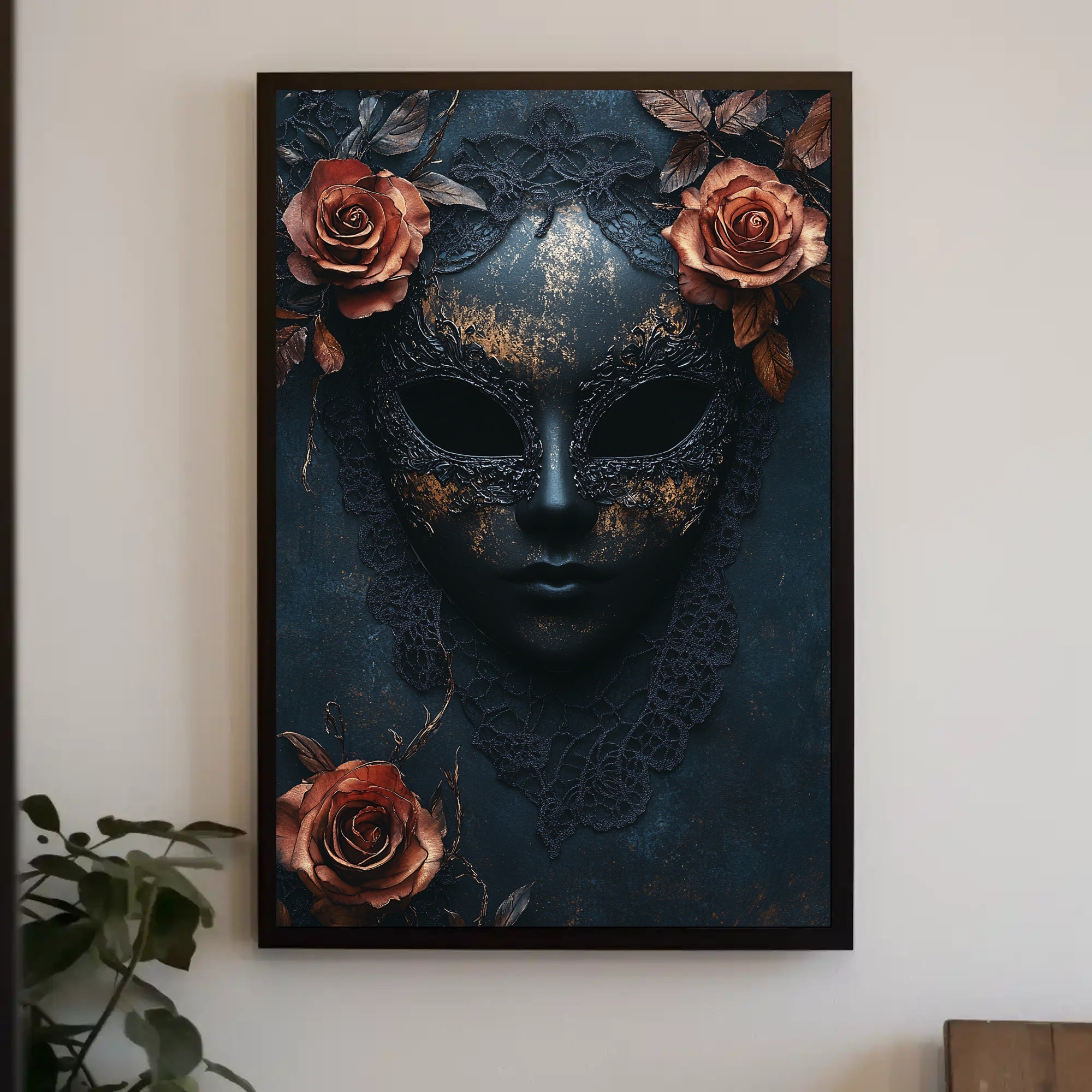 The Enigmatic Mask Poster