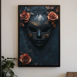 The Enigmatic Mask Poster