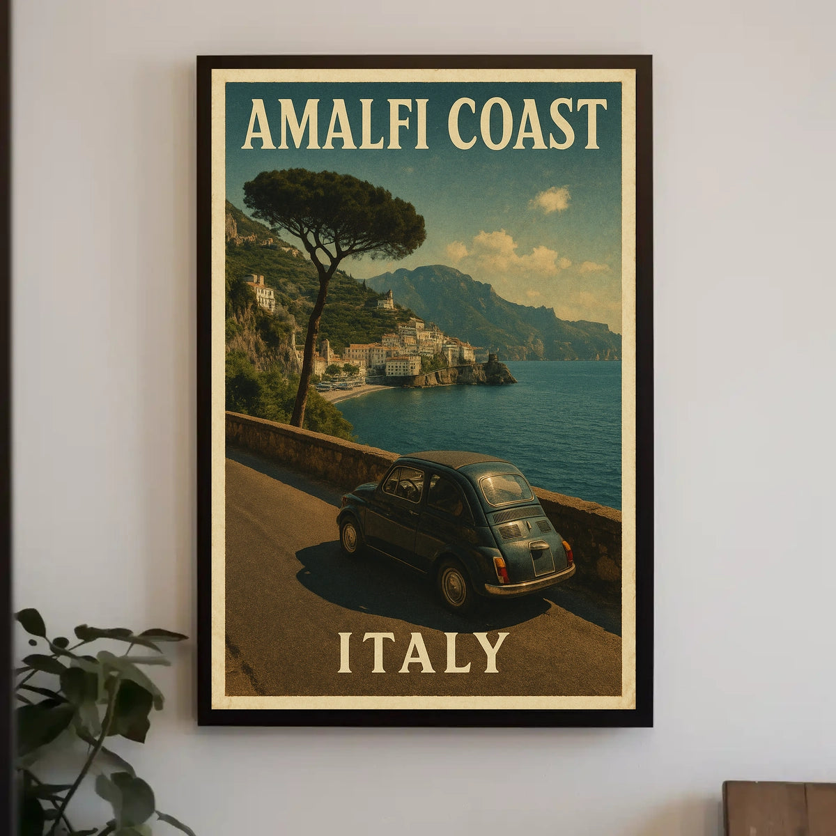 Amalfi Coast Italy Poster