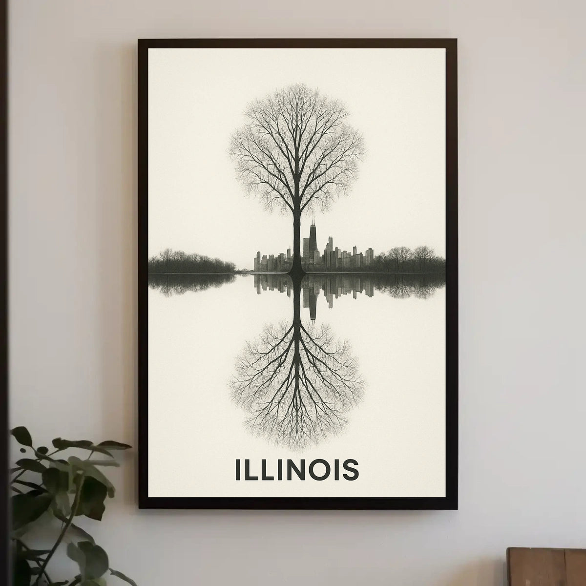 Reflections of Illinois Poster
