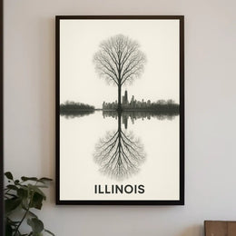 Reflections of Illinois Poster