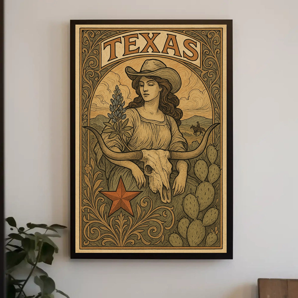 Texas Heritage Poster