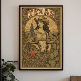 Texas Heritage Poster