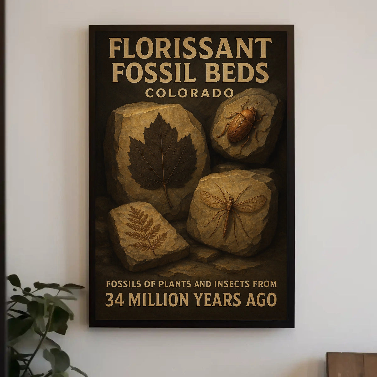 Florissant Fossil Beds Colorado Poster