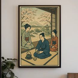 Tranquil Tea Ceremony Poster