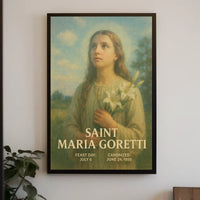 Saint Maria Goretti Poster