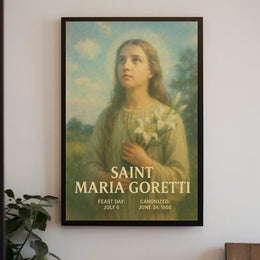 Saint Maria Goretti Poster