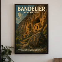 Bandelier National Monument Poster