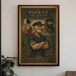 Popeye 1929 Art Poster POP-157