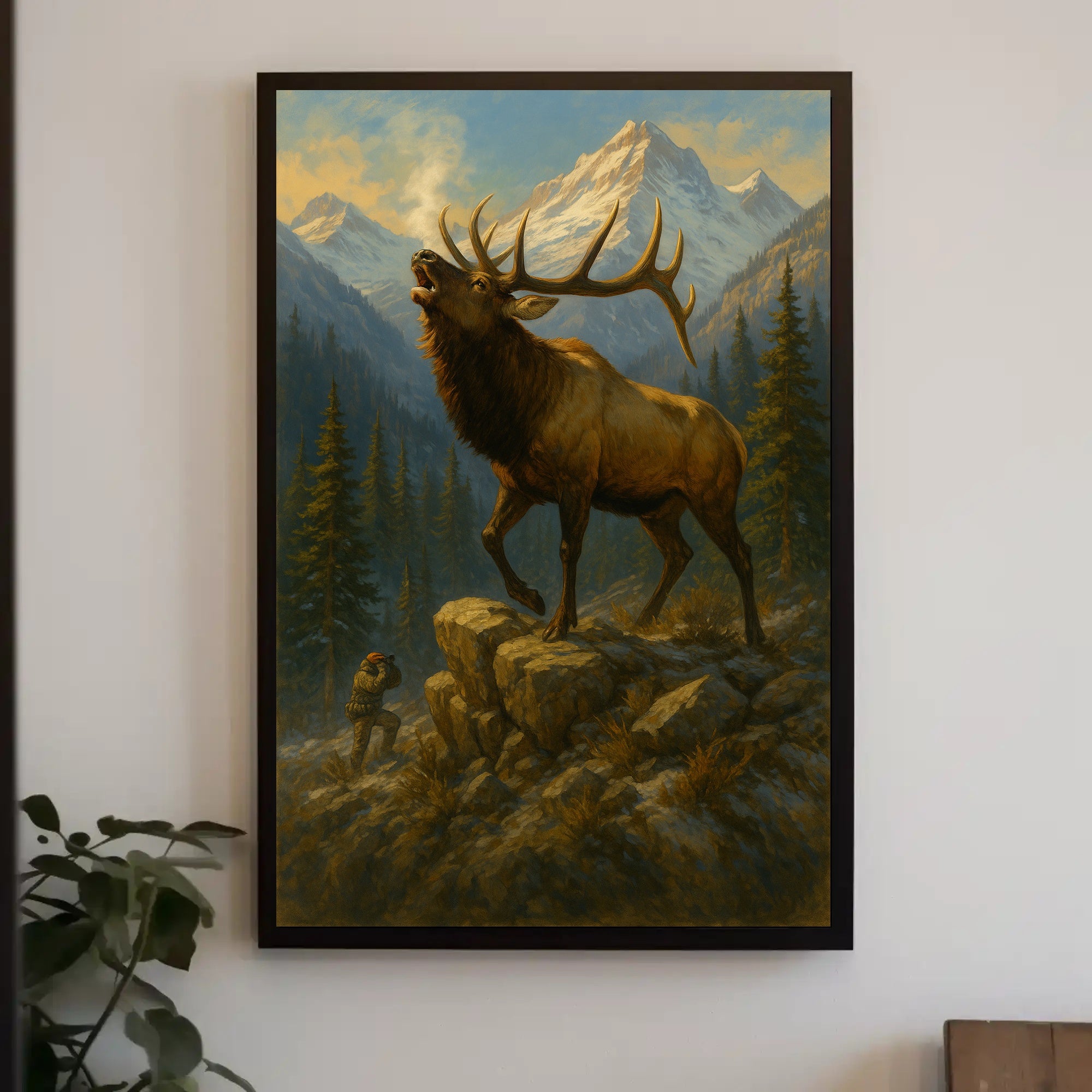 Majestic Wilderness Encounter Poster PosterGoat