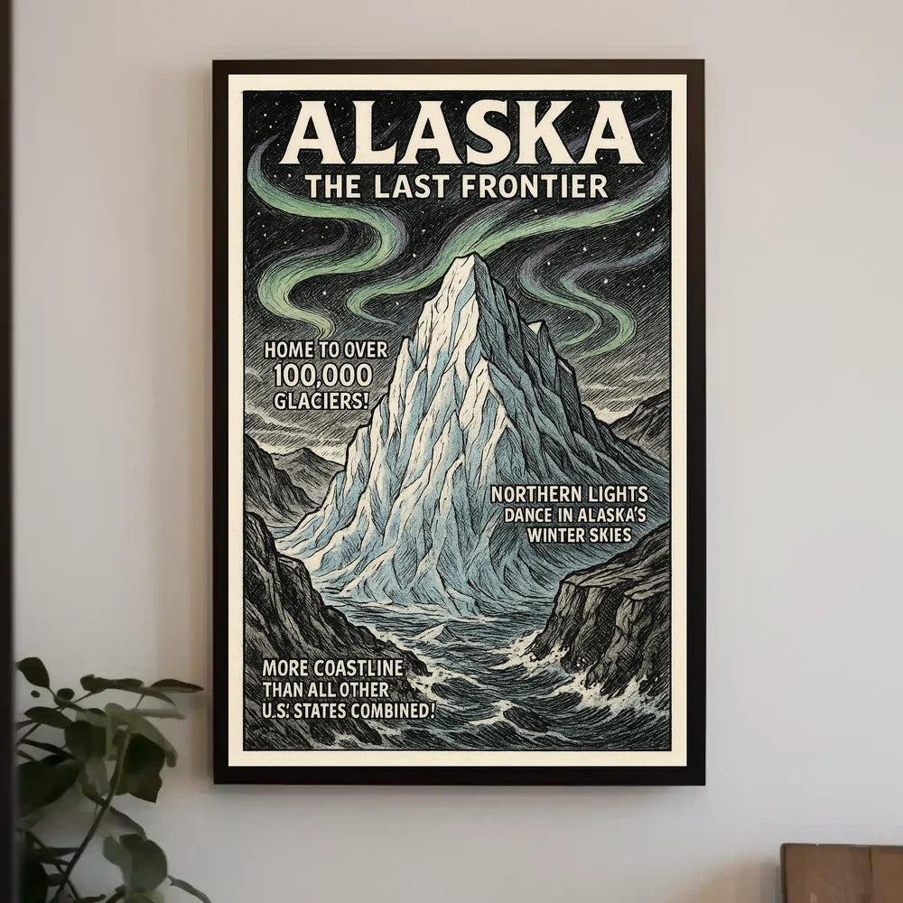 Alaska Manga Poster Museum Quality Print For Modern Homes