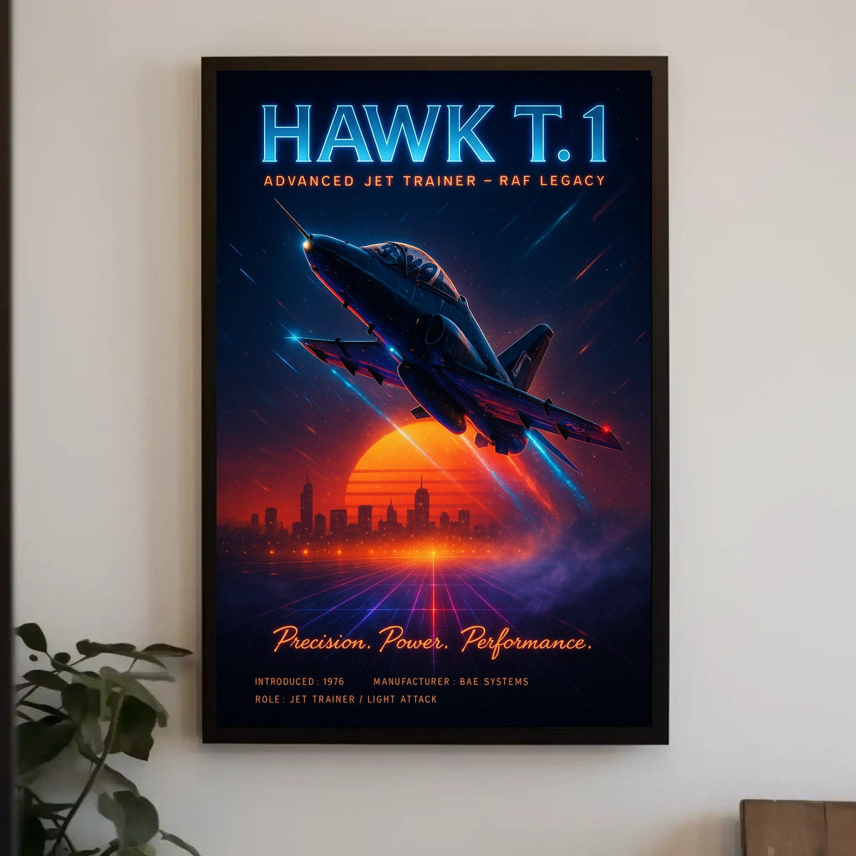 Hawk T.1 Advanced Jet Trainer Poster