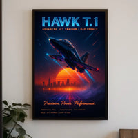 Hawk T.1 Advanced Jet Trainer Poster