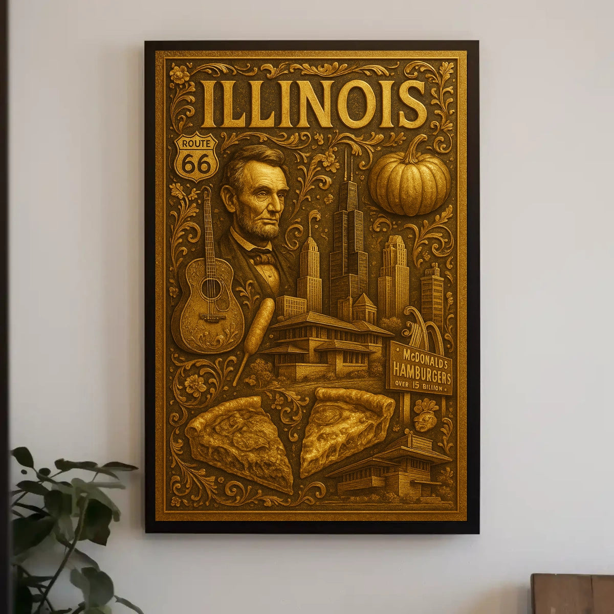 Illinois Heritage Poster