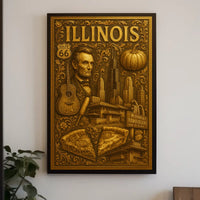Illinois Heritage Poster