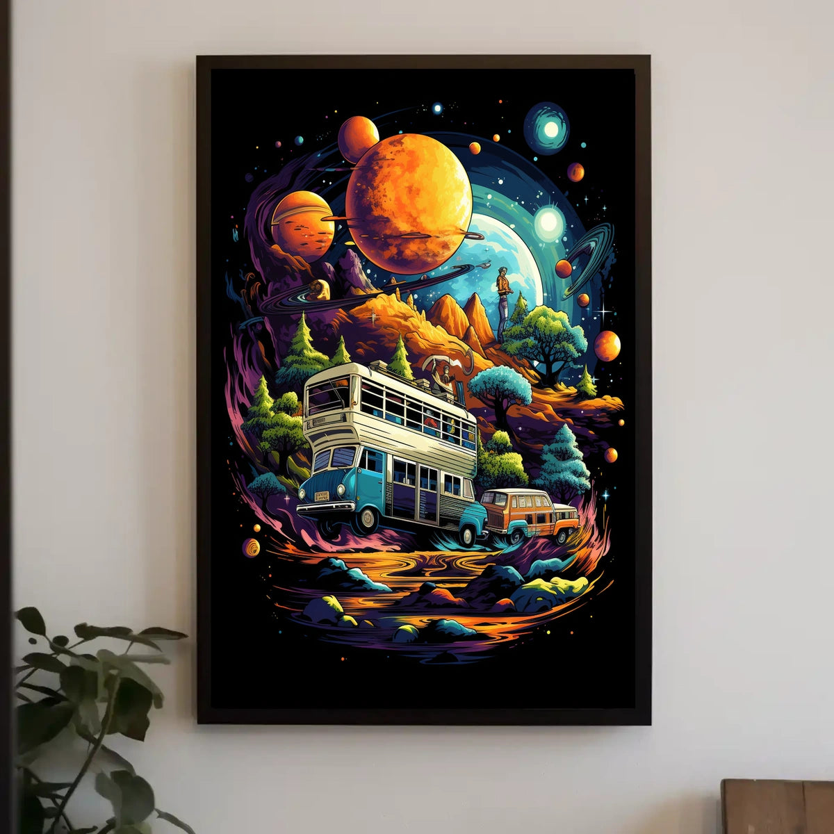Cosmic Journey Adventure Poster
