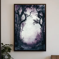 Enchanted Forest Pathway Poster