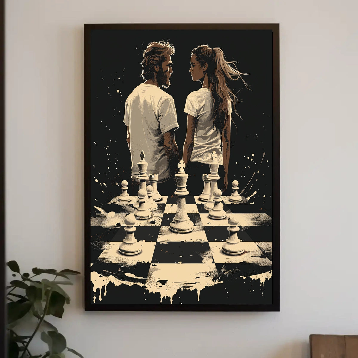 The Chess Game Of Life Poster