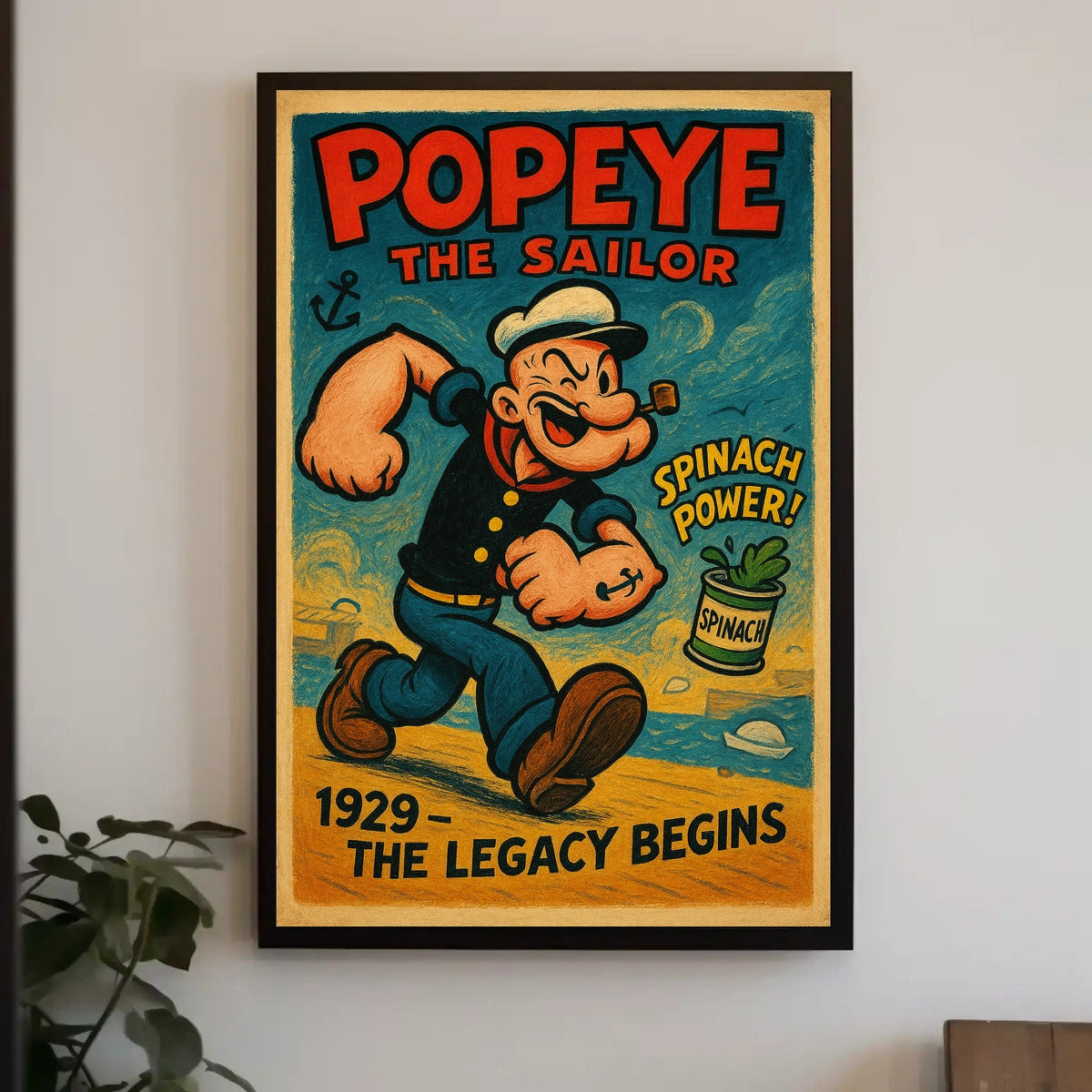 Popeye 1929 Art Poster POP-66