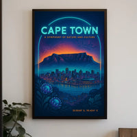 Cape Town A Symphony of Nature and Culture Poster