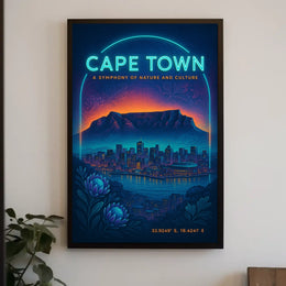 Cape Town A Symphony of Nature and Culture Poster