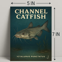 Channel Catfish Poster PosterGoat