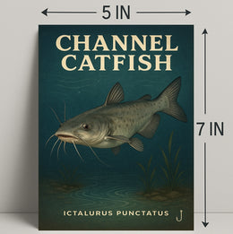 Channel Catfish Poster PosterGoat