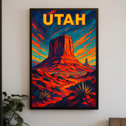 Utah Landscape Poster