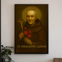 St. Peregrine Laziosi Poster