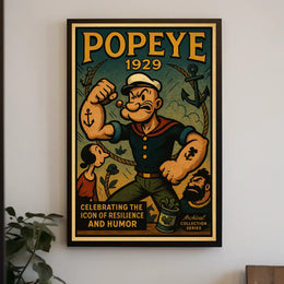 Popeye 1929 Art Poster POP-152