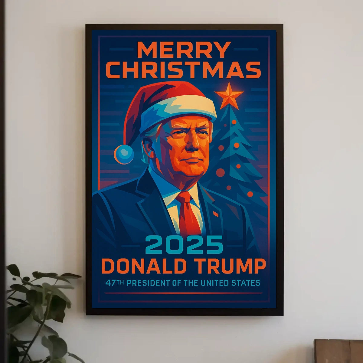 Donald Trump 47th President Poster
