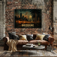 Brisbane Nights Poster