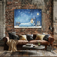 Dreamy Night Sky Poster