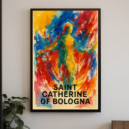 Saint Catherine Of Bologna Poster