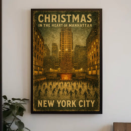 Christmas In The Heart Of Manhattan Poster