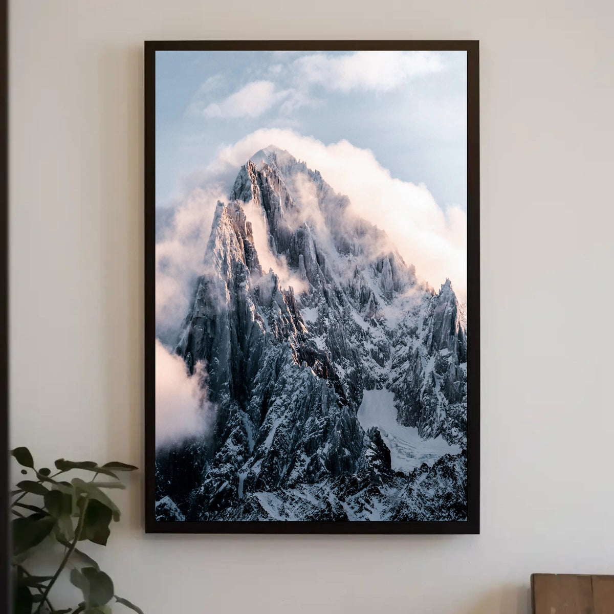 Majestic Mountain Peaks Poster