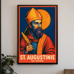 St. Augustine of Hippo Poster