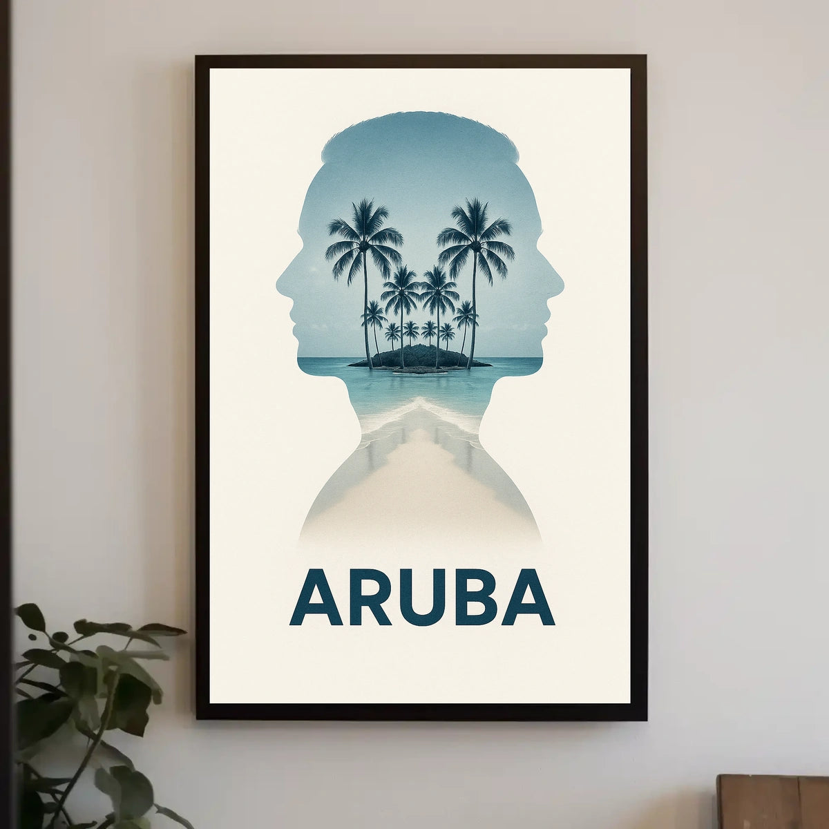 Aruba Tropical Escape Poster