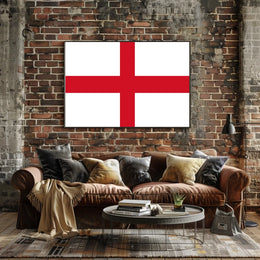 England Flag Poster