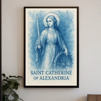 Saint Catherine of Alexandria Poster