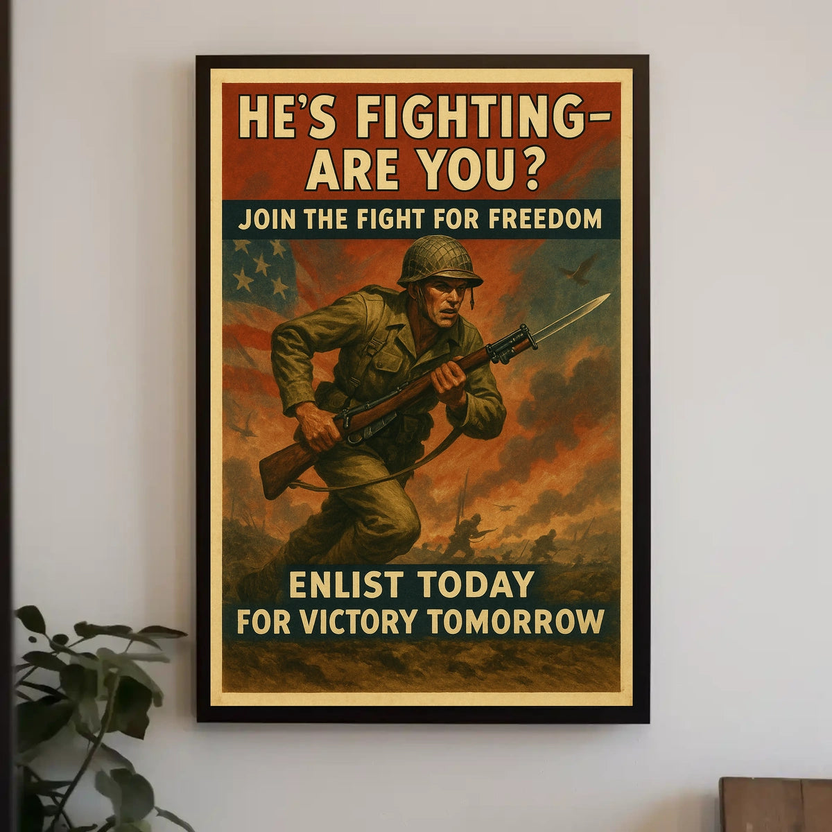 Join the Fight for Freedom Poster