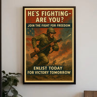 Join the Fight for Freedom Poster
