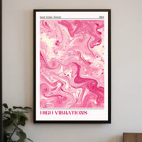 Good Vibes Poster 2024: Abstract or Artistic Poster PosterGoat