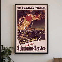 Join the Submarine Service Military Recruitment Poster