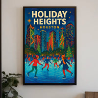 Holiday Heights In Houston Poster