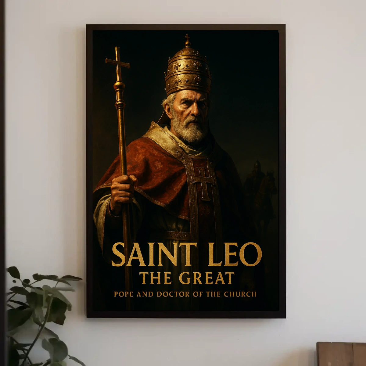 Saint Leo The Great Poster