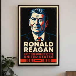 Ronald Reagan 40Th President Poster