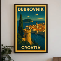 Discover Dubrovnik Poster