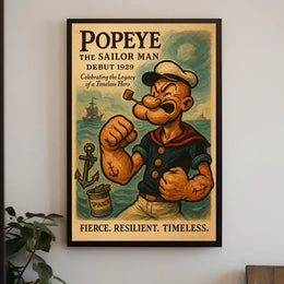 Popeye 1929 Art Poster POP-11